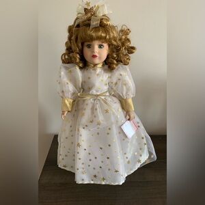 Victorian Bows Collection Porcelain Doll